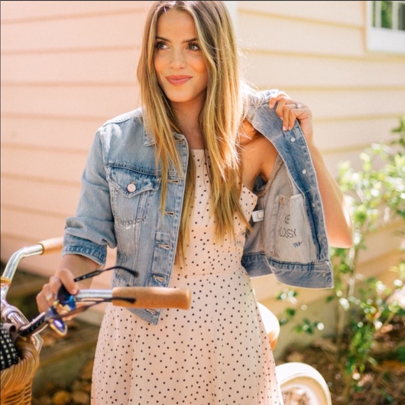 Express Karlie Kloss Denim Jacket 
